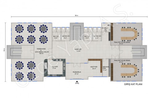 Kindergarten 1166 m2 - Ground Floor