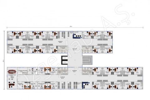 Hospital 4340 m2 - 1st and 2nd Floor