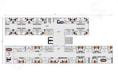 Hospital 4340 m2 - 3rd Floor