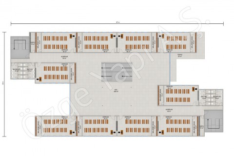 Primary School 3036 m2 - 1st and 2nd Floor