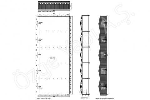 Steel Building 1000 m2