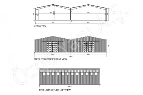 Steel Building 500 m2