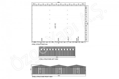 Steel Building 600 m2