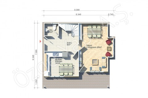 Lilyum 136 m2 - Ground Floor