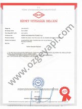 Service Qualification Certificate